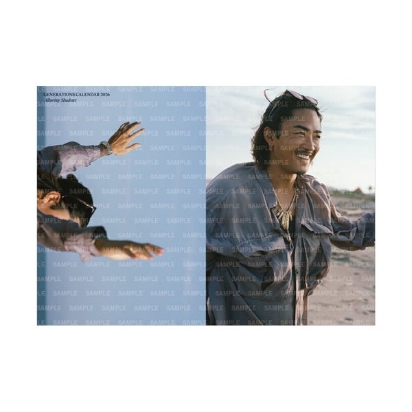 GENERATIONS 2026 カレンダー ファブリックポスター 詳細画像