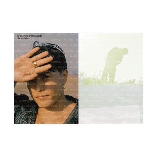 GENERATIONS 2026 カレンダー ファブリックポスター 詳細画像