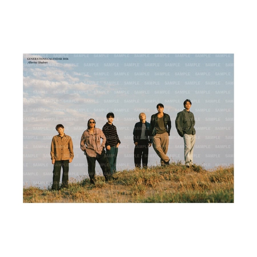 GENERATIONS 2026 カレンダー ファブリックポスター 詳細画像 GENERATIONS 1