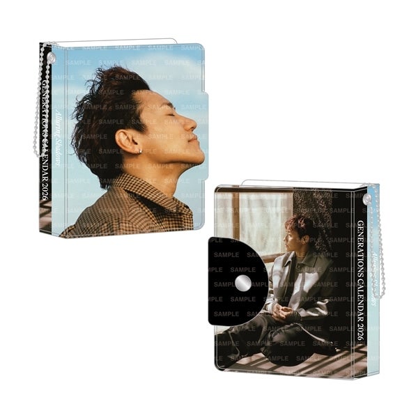 GENERATIONS 2026 カレンダー ミニフォトカードホルダー＆フォトカードセット 詳細画像