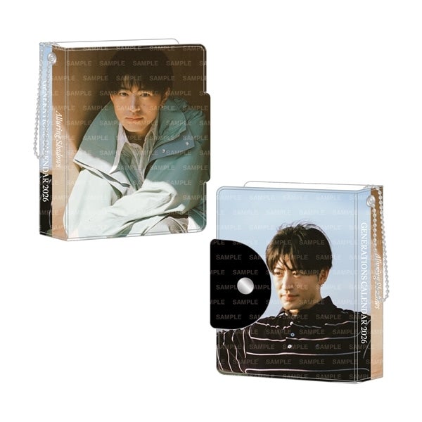 GENERATIONS 2026 カレンダー ミニフォトカードホルダー＆フォトカードセット 詳細画像