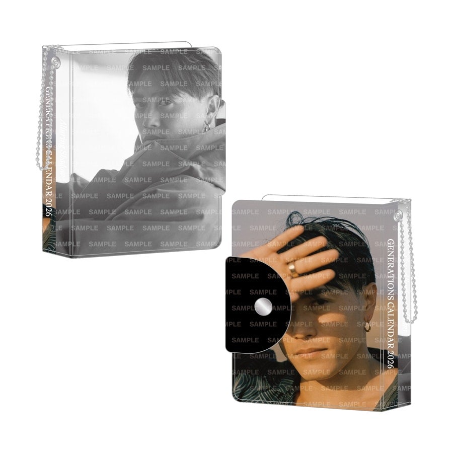 GENERATIONS 2026 カレンダー ミニフォトカードホルダー＆フォトカードセット 詳細画像 中務裕太 1