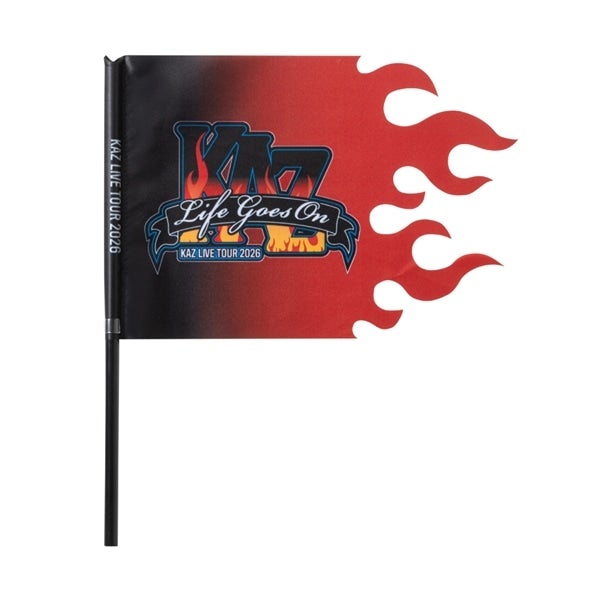 LIFE GOES ON フラッグ