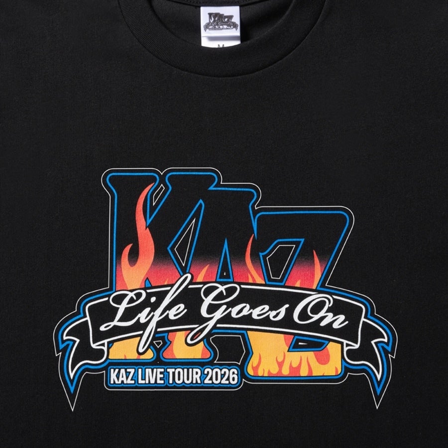 LIFE GOES ON Tシャツ/BLACK 詳細画像 カラー共通 2