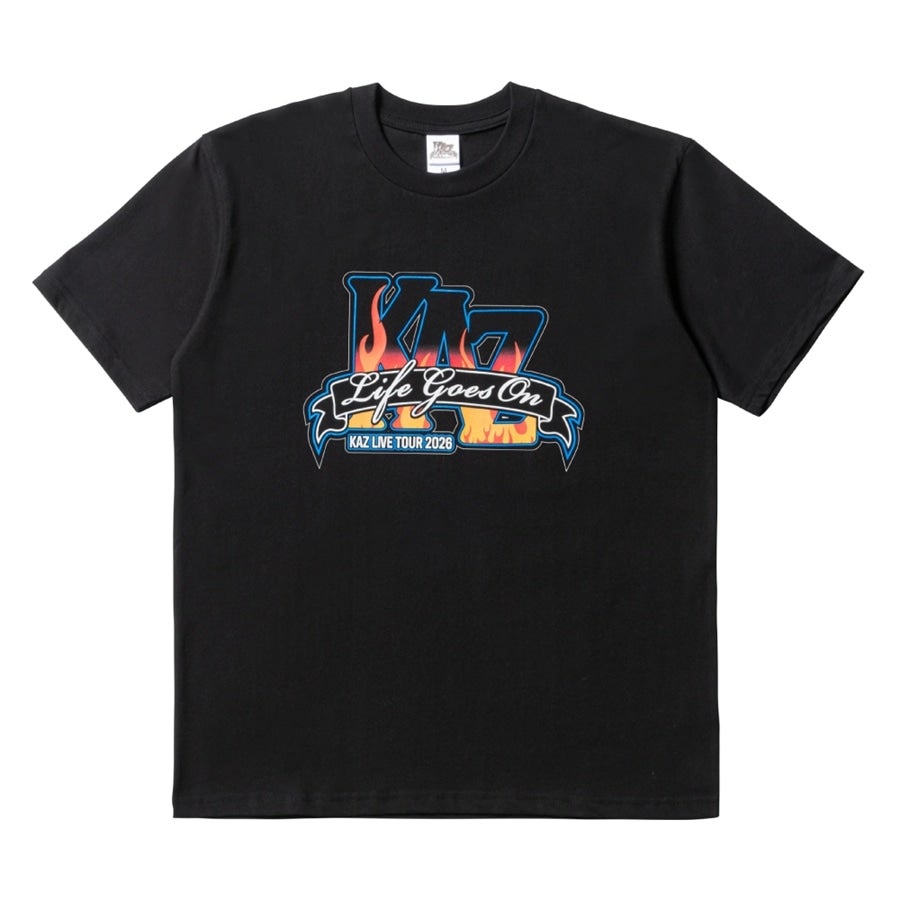 LIFE GOES ON Tシャツ/BLACK 詳細画像 BLACK 1