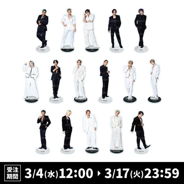 THE RAMPAGE 2026 カレンダー BIGアクリルスタンド 詳細画像