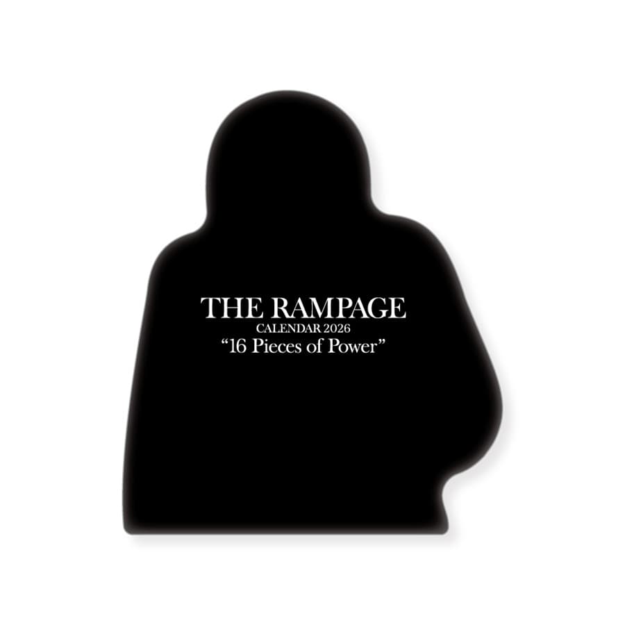 THE RAMPAGE 2026 カレンダー ダイカットクッション 詳細画像 カラー共通 1