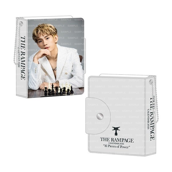 THE RAMPAGE 2026 カレンダー ミニフォトカードホルダー&フォトカードセット 詳細画像