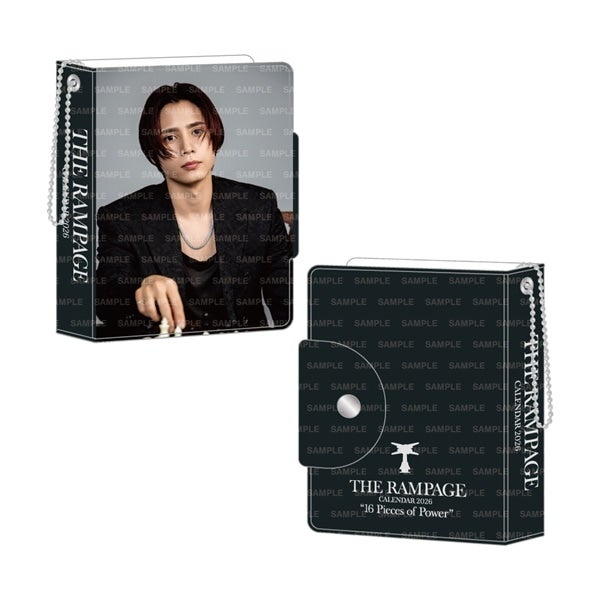 THE RAMPAGE 2026 カレンダー ミニフォトカードホルダー&フォトカードセット 詳細画像