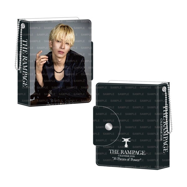 THE RAMPAGE 2026 カレンダー ミニフォトカードホルダー&フォトカードセット 詳細画像