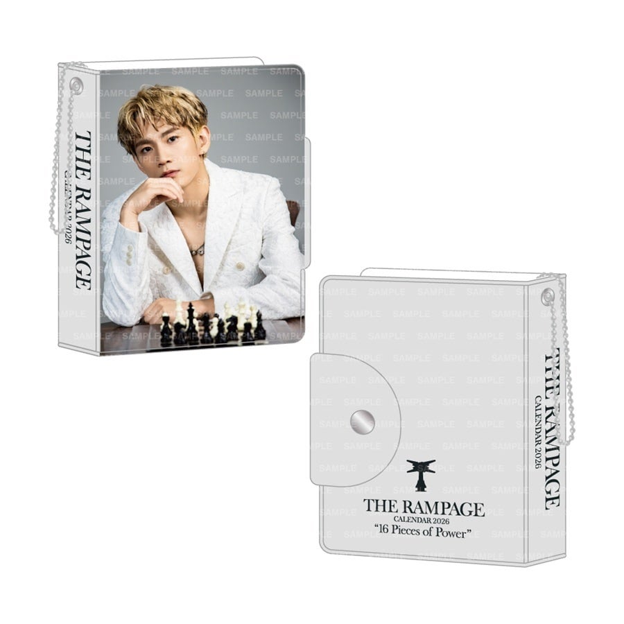 THE RAMPAGE 2026 カレンダー ミニフォトカードホルダー&フォトカードセット 詳細画像 浦川翔平 1