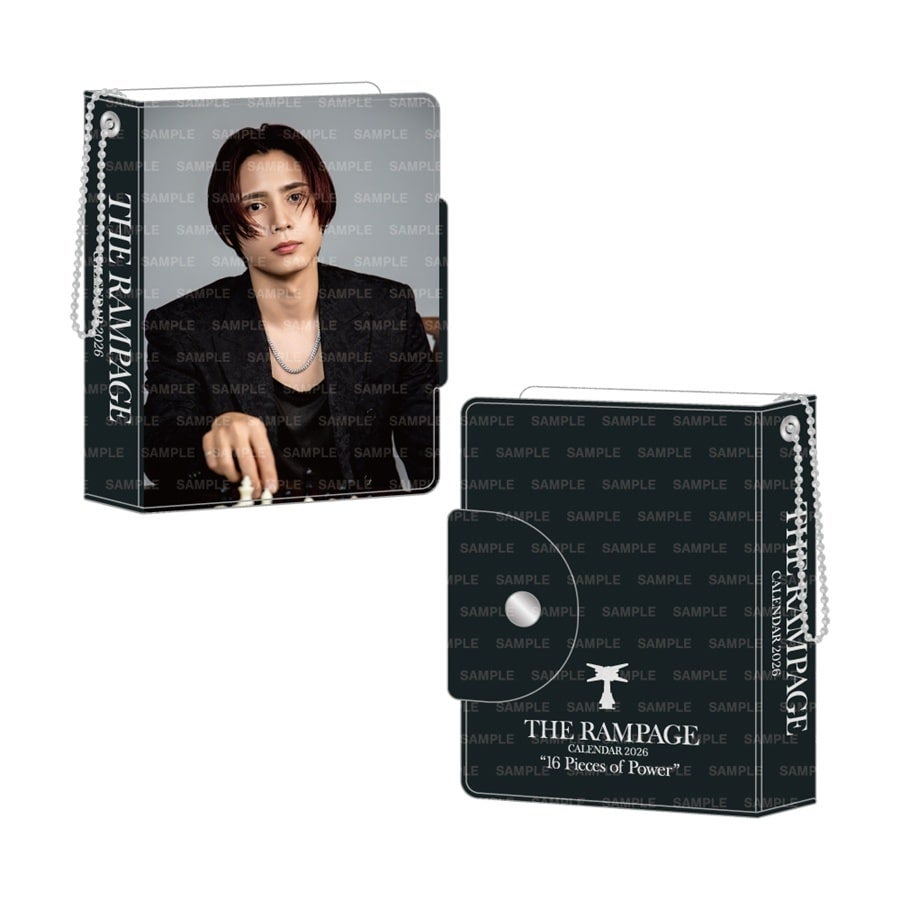 THE RAMPAGE 2026 カレンダー ミニフォトカードホルダー&フォトカードセット 詳細画像 神谷健太 1