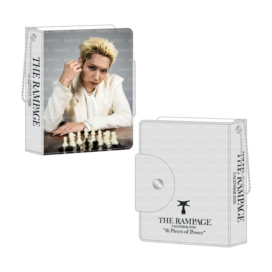 THE RAMPAGE 2026 カレンダー ミニフォトカードホルダー&フォトカードセット 詳細画像 鈴木昂秀 1