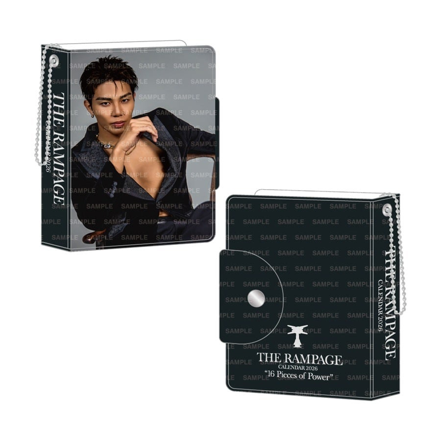 THE RAMPAGE 2026 カレンダー ミニフォトカードホルダー&フォトカードセット 詳細画像 武知海青 1