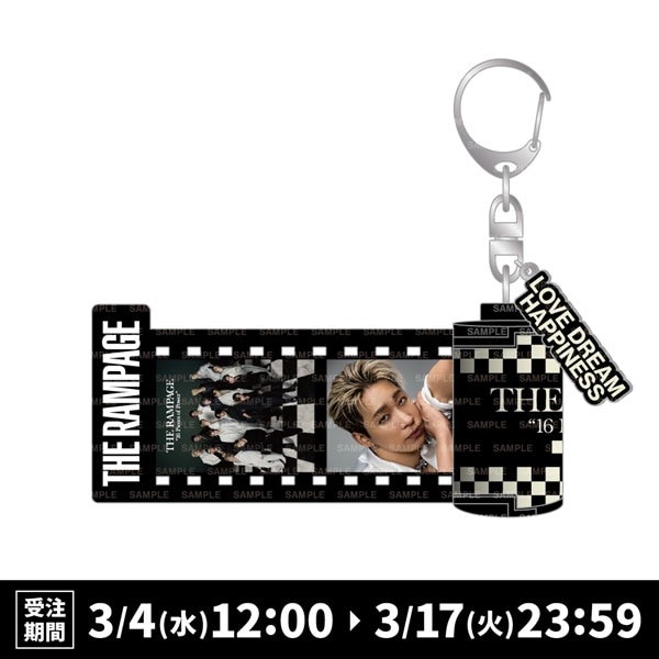 THE RAMPAGE 2026 カレンダー フィルムキーホルダー/B