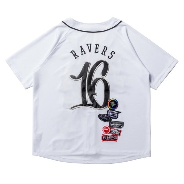 神谷健太 produce 2026PERFECT RAVERS baseballシャツ 詳細画像