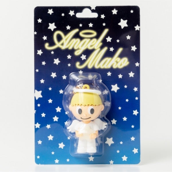 長谷川慎 produce "Angel Mako" Rubber key chain 詳細画像