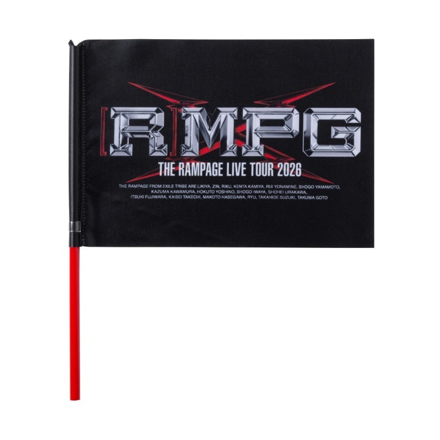 (R)MPG フラッグ 詳細画像 BLACK 1