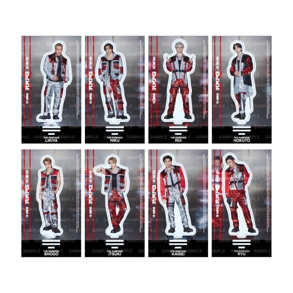 (R)MPG アクリルスタンドA/全8種 詳細画像