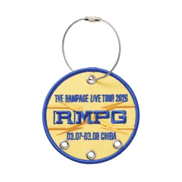 【千葉限定】(R)MPG カスタムワッペンキーホルダー