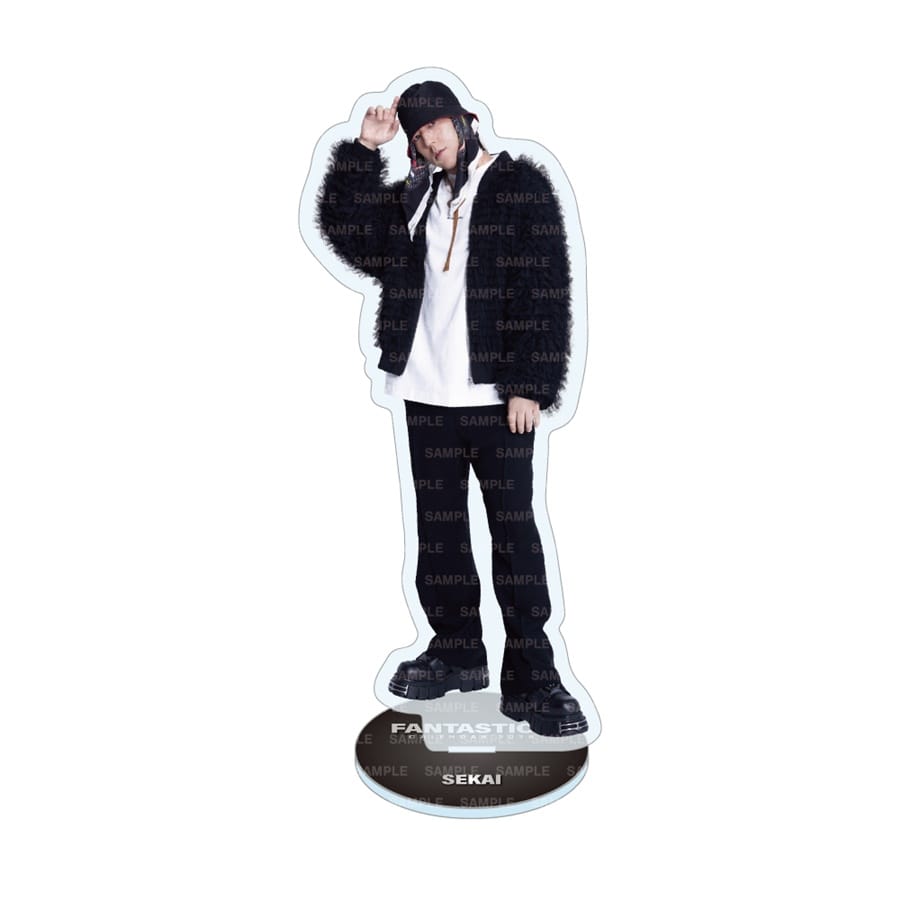 FANTASTICS 2026 カレンダー BIGアクリルスタンド 詳細画像 世界 1