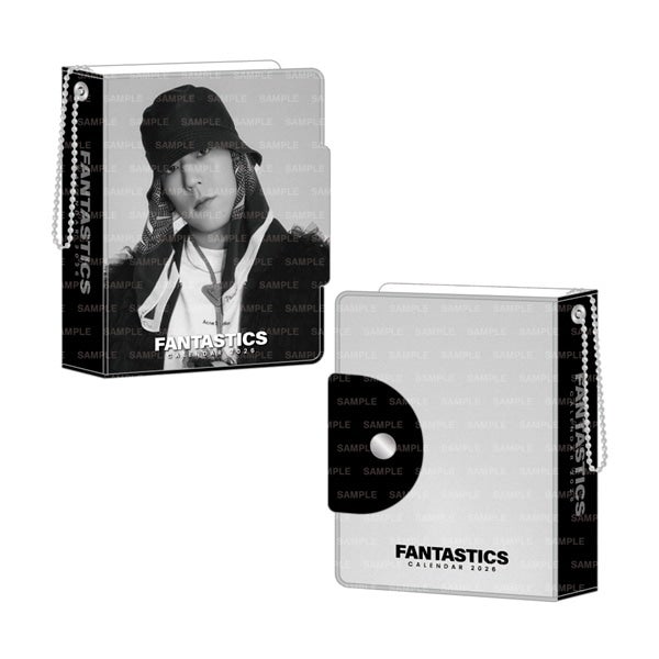FANTASTICS 2026 カレンダー ミニフォトカードホルダー&フォトカードセット 詳細画像