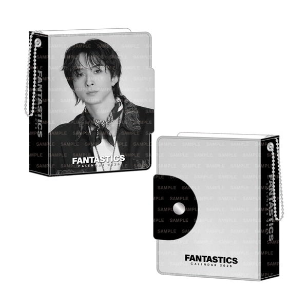 FANTASTICS 2026 カレンダー ミニフォトカードホルダー&フォトカードセット 詳細画像