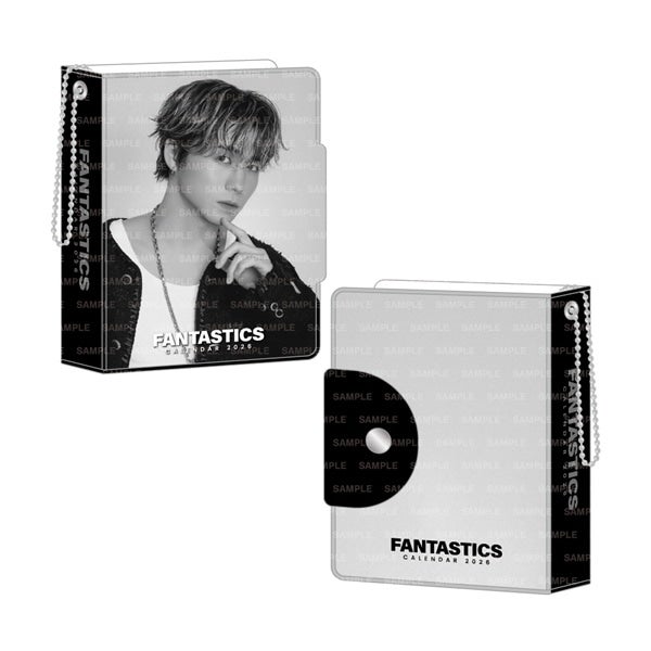 FANTASTICS 2026 カレンダー ミニフォトカードホルダー&フォトカードセット 詳細画像