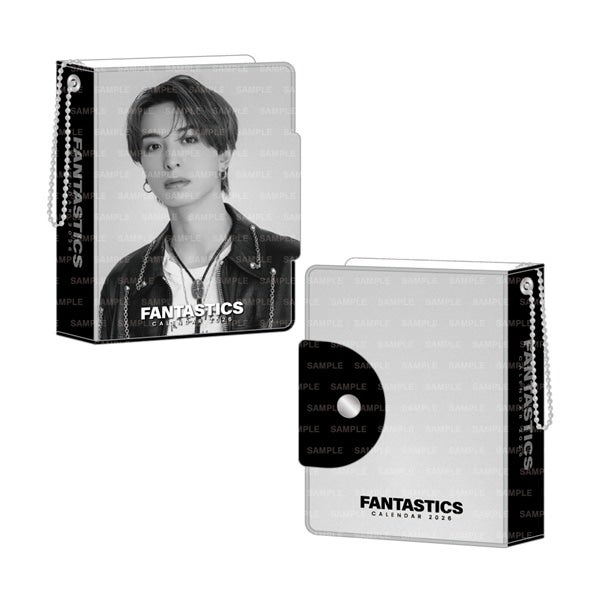 FANTASTICS 2026 カレンダー ミニフォトカードホルダー&フォトカードセット 詳細画像