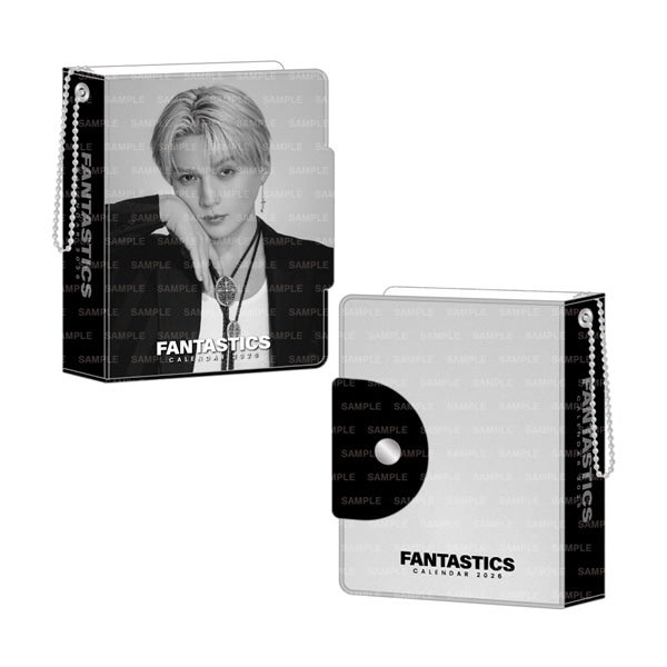 FANTASTICS 2026 カレンダー ミニフォトカードホルダー&フォトカードセット 詳細画像