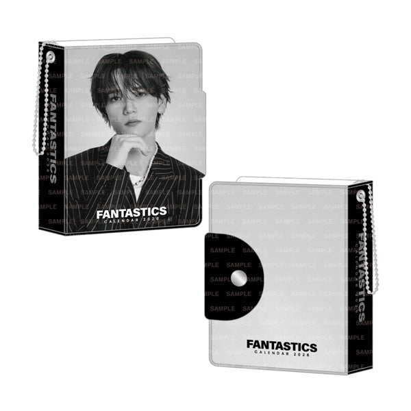 FANTASTICS 2026 カレンダー ミニフォトカードホルダー&フォトカードセット 詳細画像