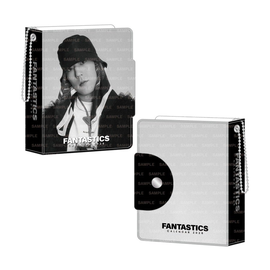 FANTASTICS 2026 カレンダー ミニフォトカードホルダー&フォトカードセット 詳細画像 世界 1