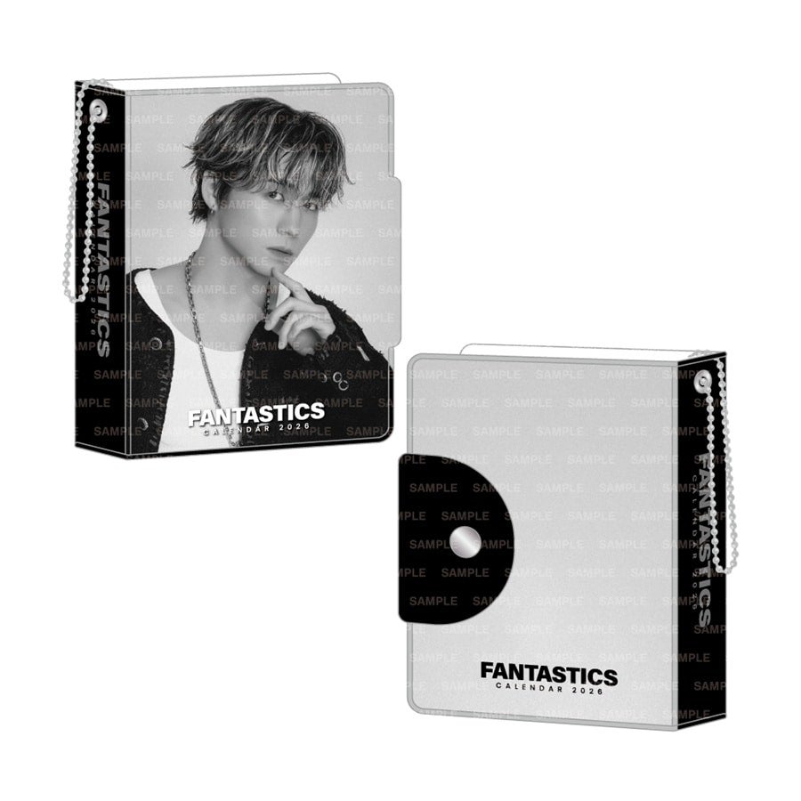 FANTASTICS 2026 カレンダー ミニフォトカードホルダー&フォトカードセット 詳細画像 瀬口黎弥 1