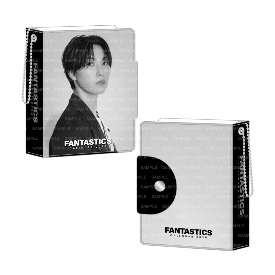 FANTASTICS 2026 カレンダー ミニフォトカードホルダー&フォトカードセット 詳細画像 堀夏喜 1