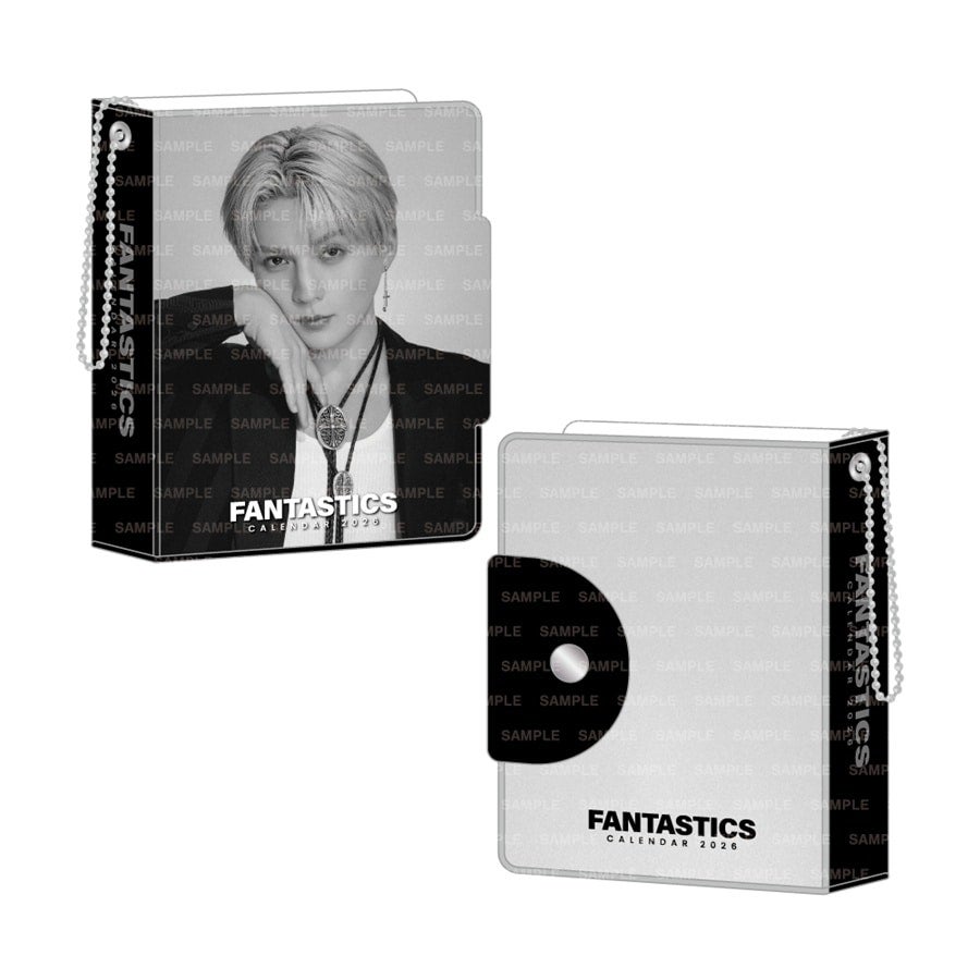 FANTASTICS 2026 カレンダー ミニフォトカードホルダー&フォトカードセット 詳細画像 八木勇征 1