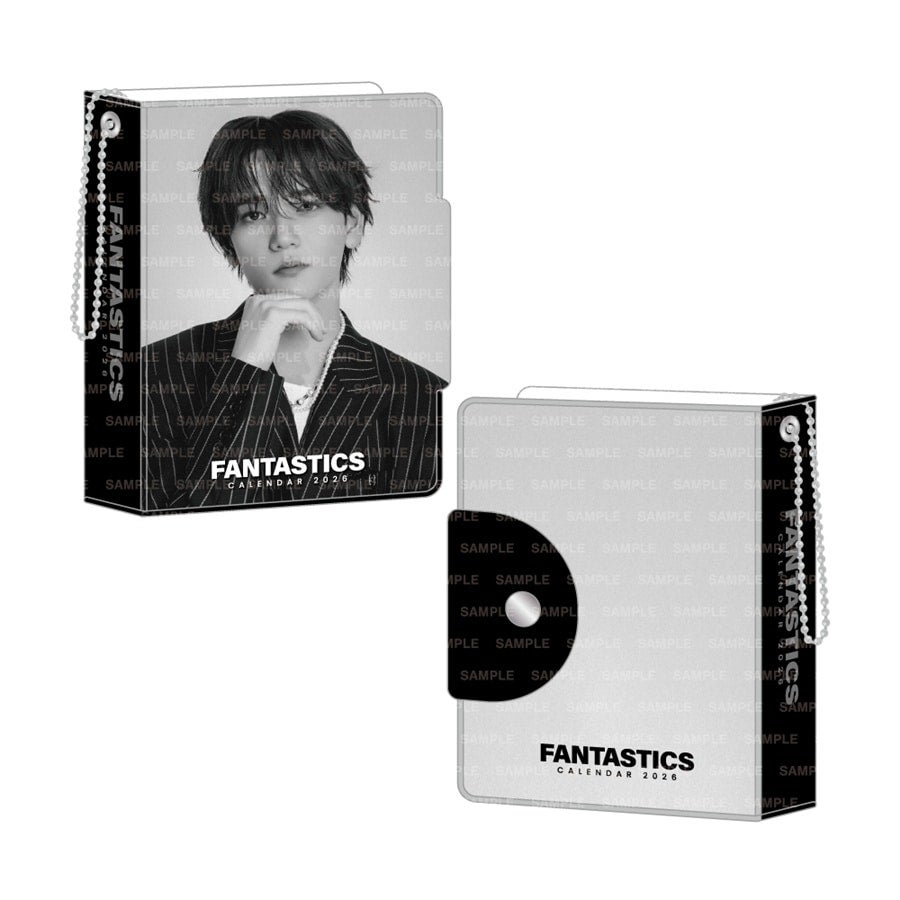 FANTASTICS 2026 カレンダー ミニフォトカードホルダー&フォトカードセット 詳細画像 中島颯太 1
