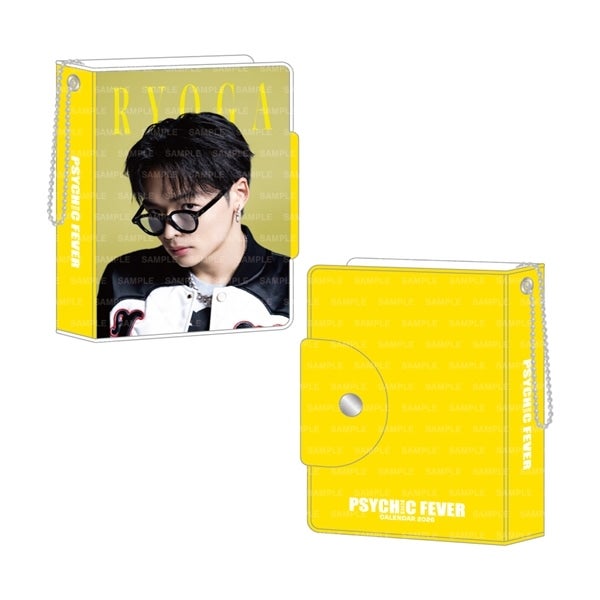 PSYCHIC FEVER 2026 カレンダー ミニフォトカードホルダー&フォトカードセット 詳細画像