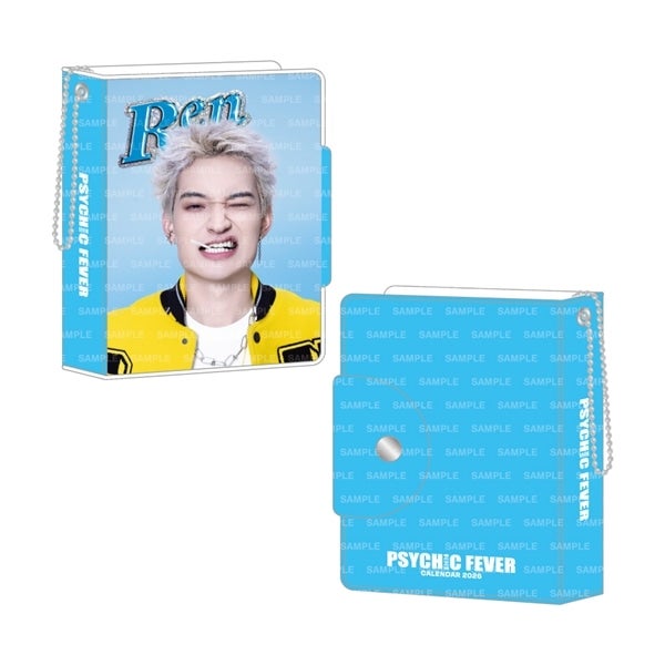 PSYCHIC FEVER 2026 カレンダー ミニフォトカードホルダー&フォトカードセット 詳細画像
