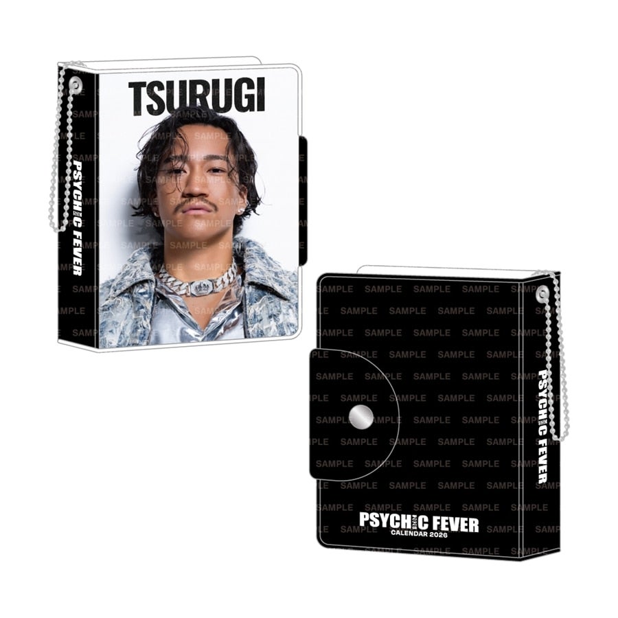 PSYCHIC FEVER 2026 カレンダー ミニフォトカードホルダー&フォトカードセット 詳細画像 剣 1