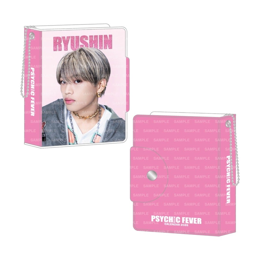 PSYCHIC FEVER 2026 カレンダー ミニフォトカードホルダー&フォトカードセット 詳細画像 半田龍臣 1