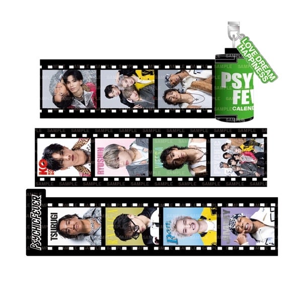 PSYCHIC FEVER 2026 カレンダー フィルムキーホルダー 詳細画像