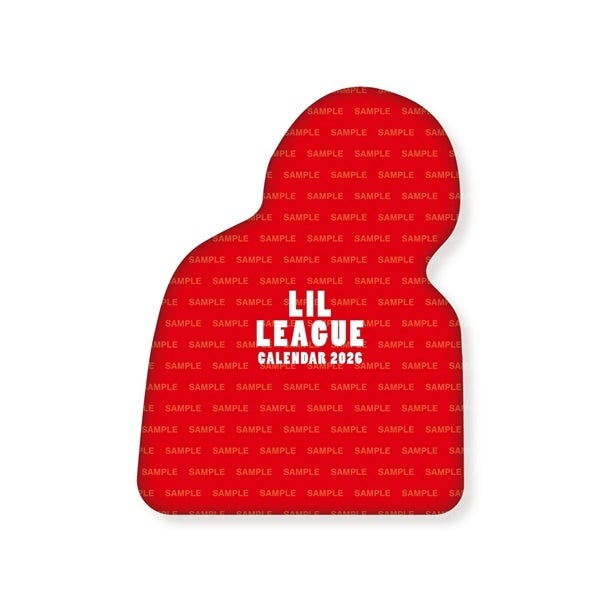 LIL LEAGUE 2026 カレンダー ダイカットクッション 詳細画像