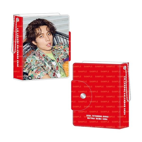 LIL LEAGUE 2026 カレンダー ミニフォトカードホルダー&フォトカードセット 詳細画像