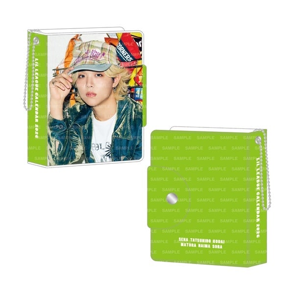 LIL LEAGUE 2026 カレンダー ミニフォトカードホルダー&フォトカードセット 詳細画像