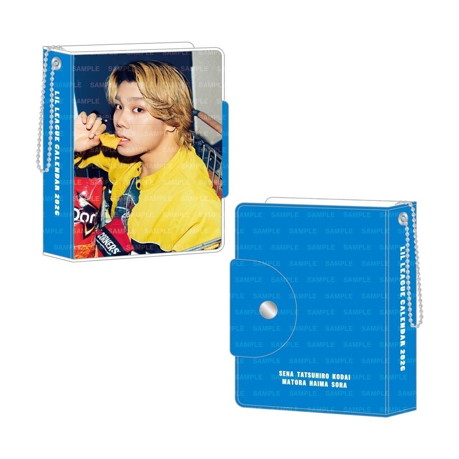 LIL LEAGUE 2026 カレンダー ミニフォトカードホルダー&フォトカードセット 詳細画像 岩城星那 1