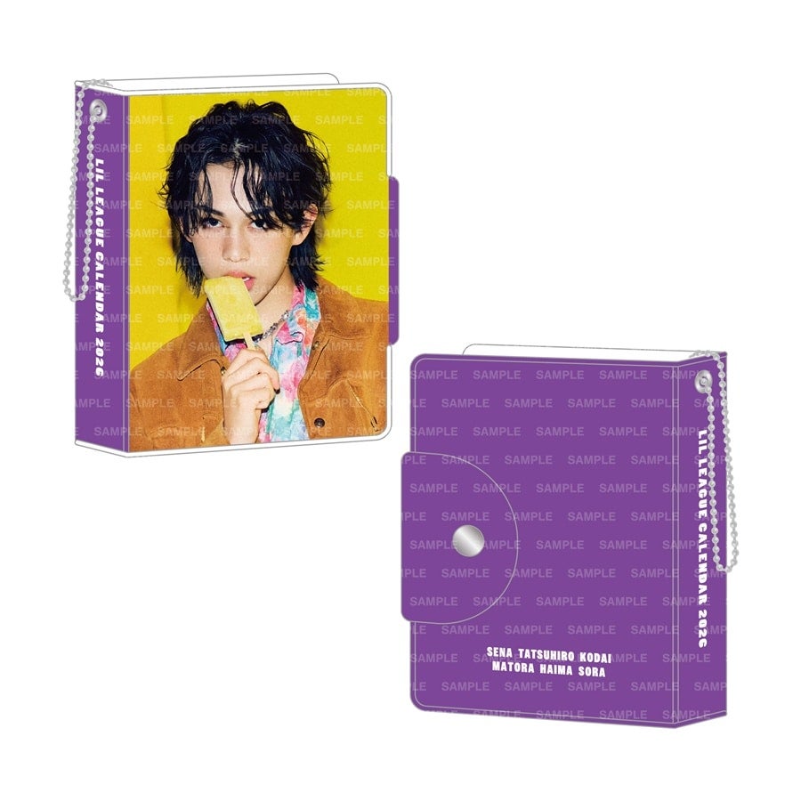 LIL LEAGUE 2026 カレンダー ミニフォトカードホルダー&フォトカードセット 詳細画像 難波碧空 1