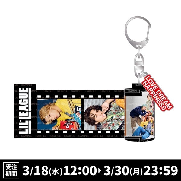 LIL LEAGUE 2026 カレンダー フィルムキーホルダー