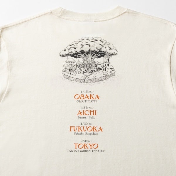 Wonder Island ロングスリーブTシャツ/IVORY 詳細画像