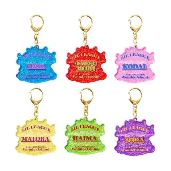 Wonder Island キーホルダー/全6種