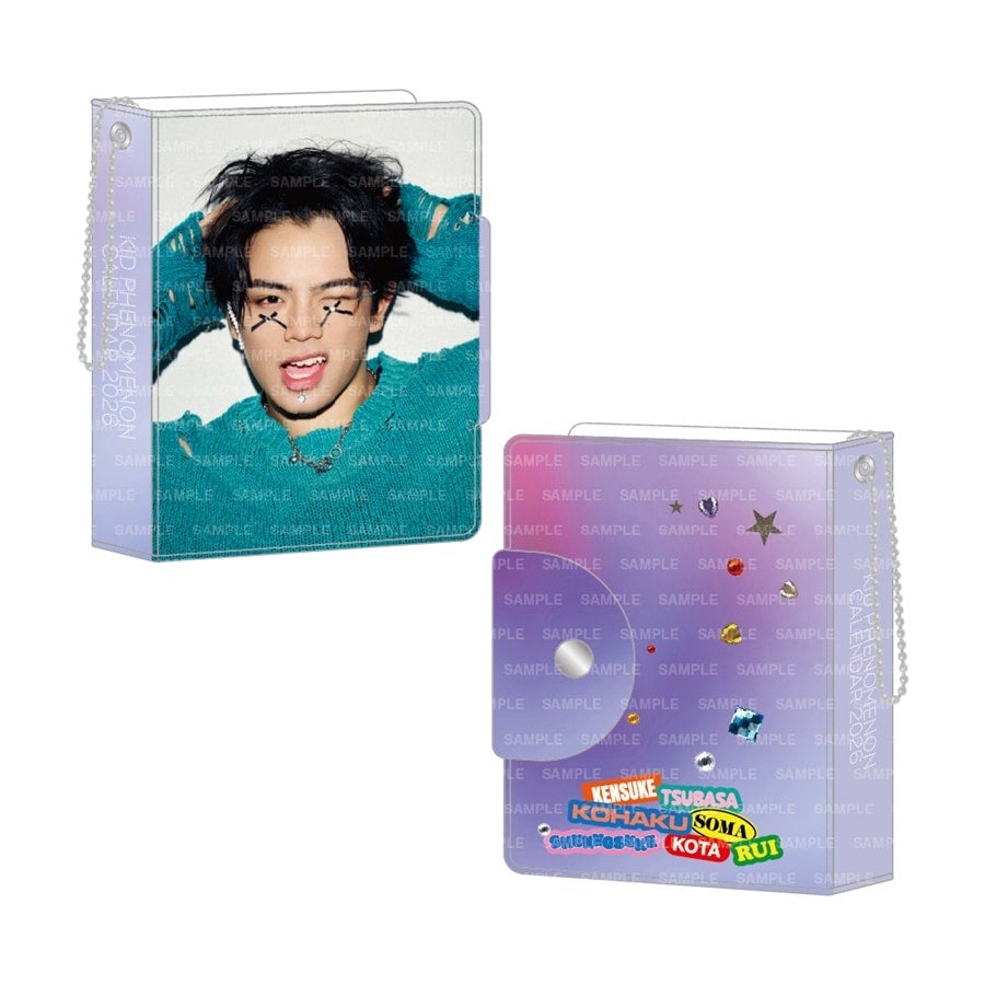 KID PHENOMENON 2026 カレンダー ミニフォトカードホルダー&フォトカードセット 詳細画像 遠藤翼空 1